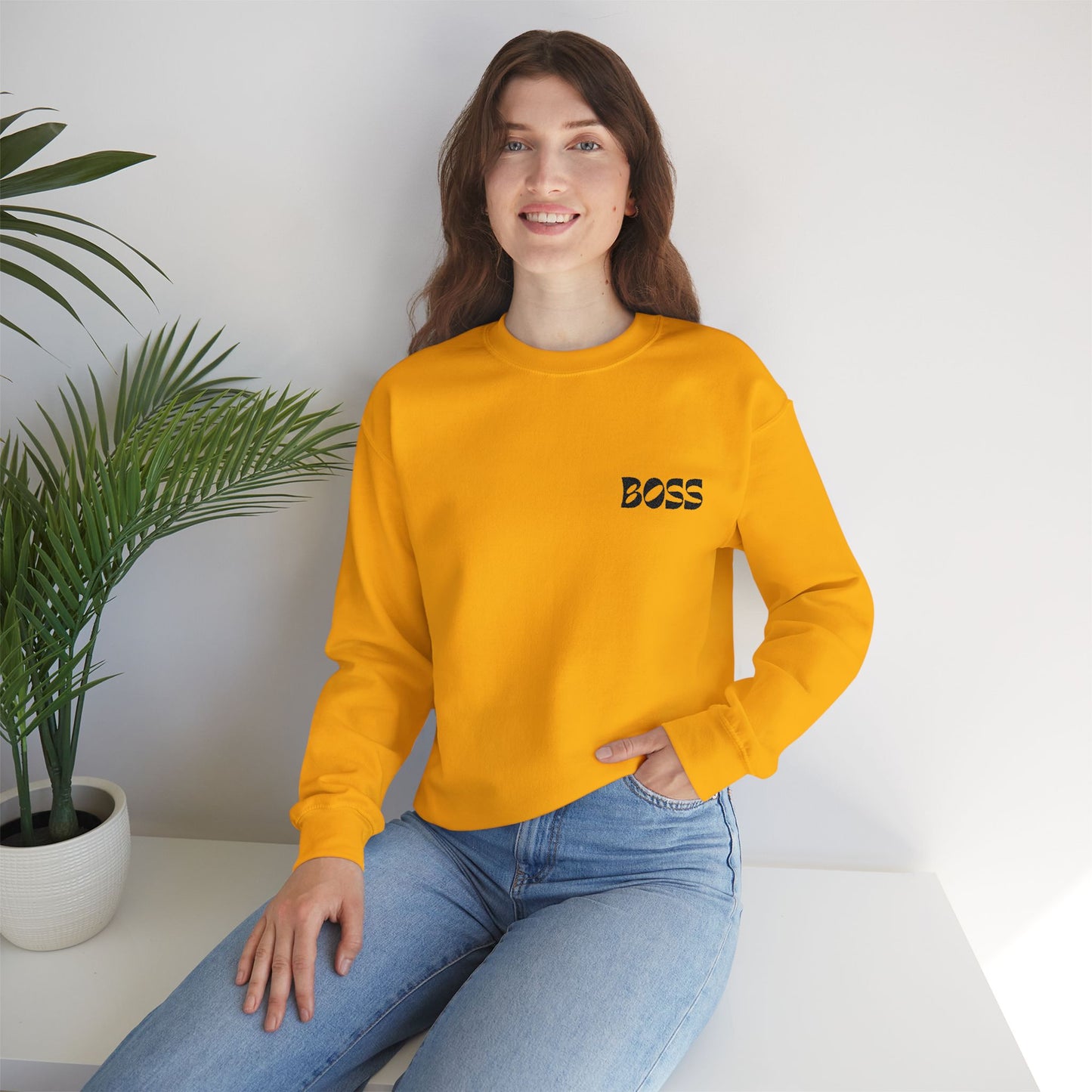 Boss Unisex Heavy Blend™ Crewneck Sweatshirt