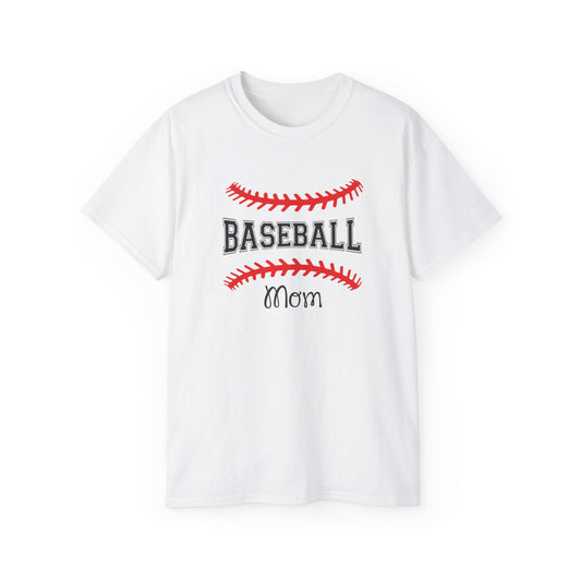 ⚾️ Baseball Mom cursive Unisex Ultra Cotton Tee