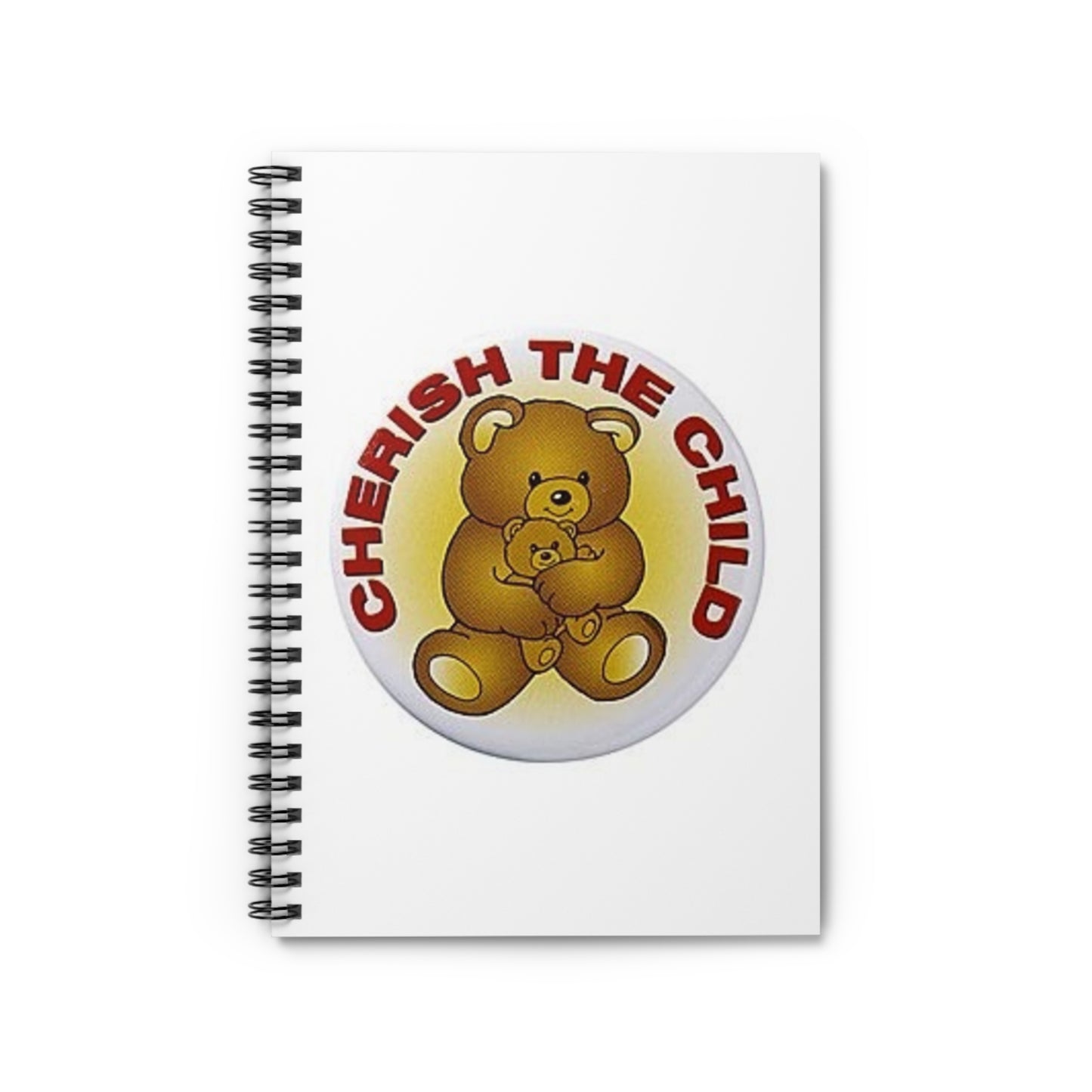 CIA - Cherish The Child Spiral Notebook - Ruled Line