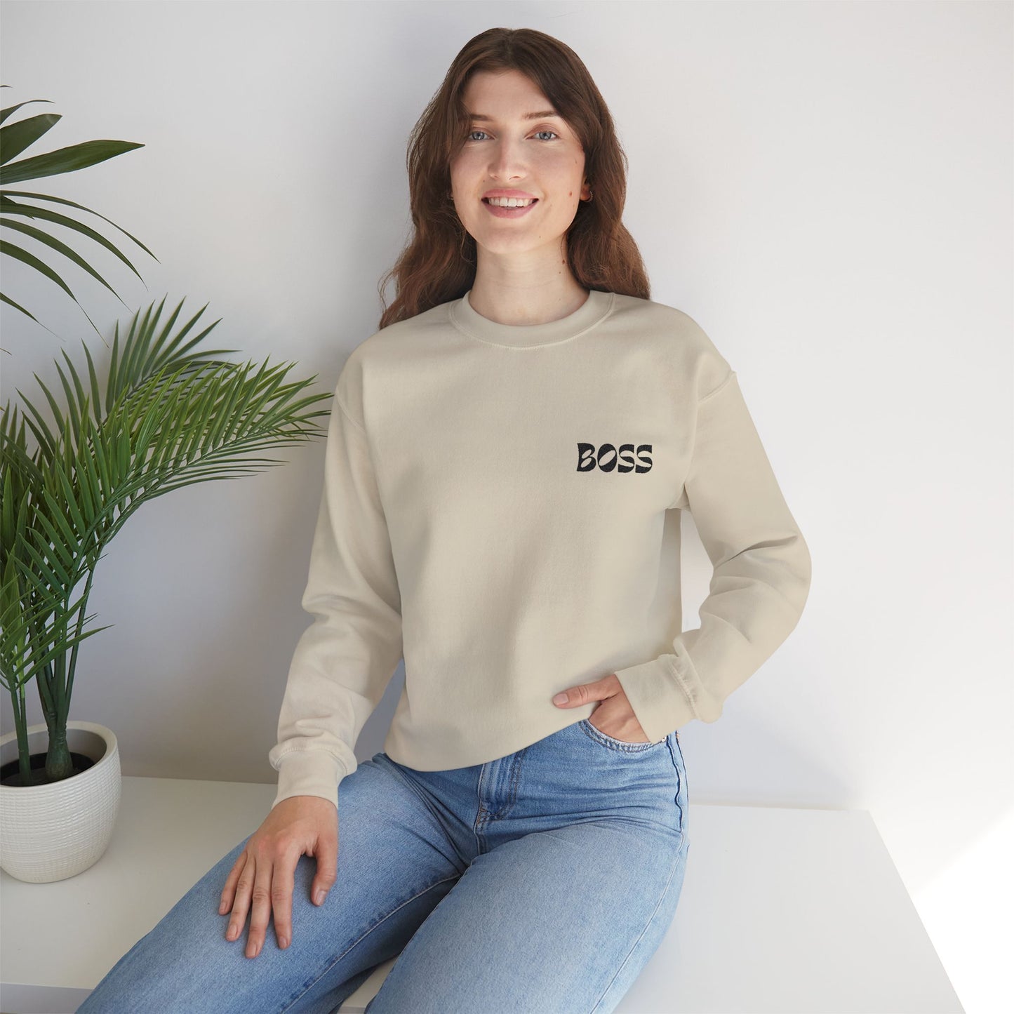 Boss Unisex Heavy Blend™ Crewneck Sweatshirt