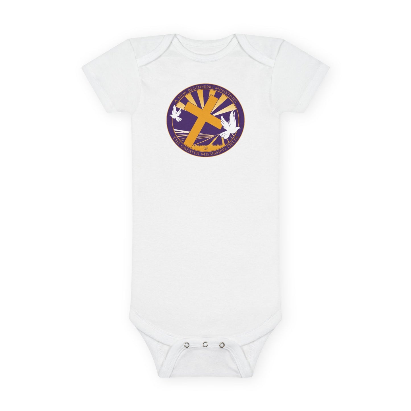 ANBM Baby Short Sleeve Onesie®