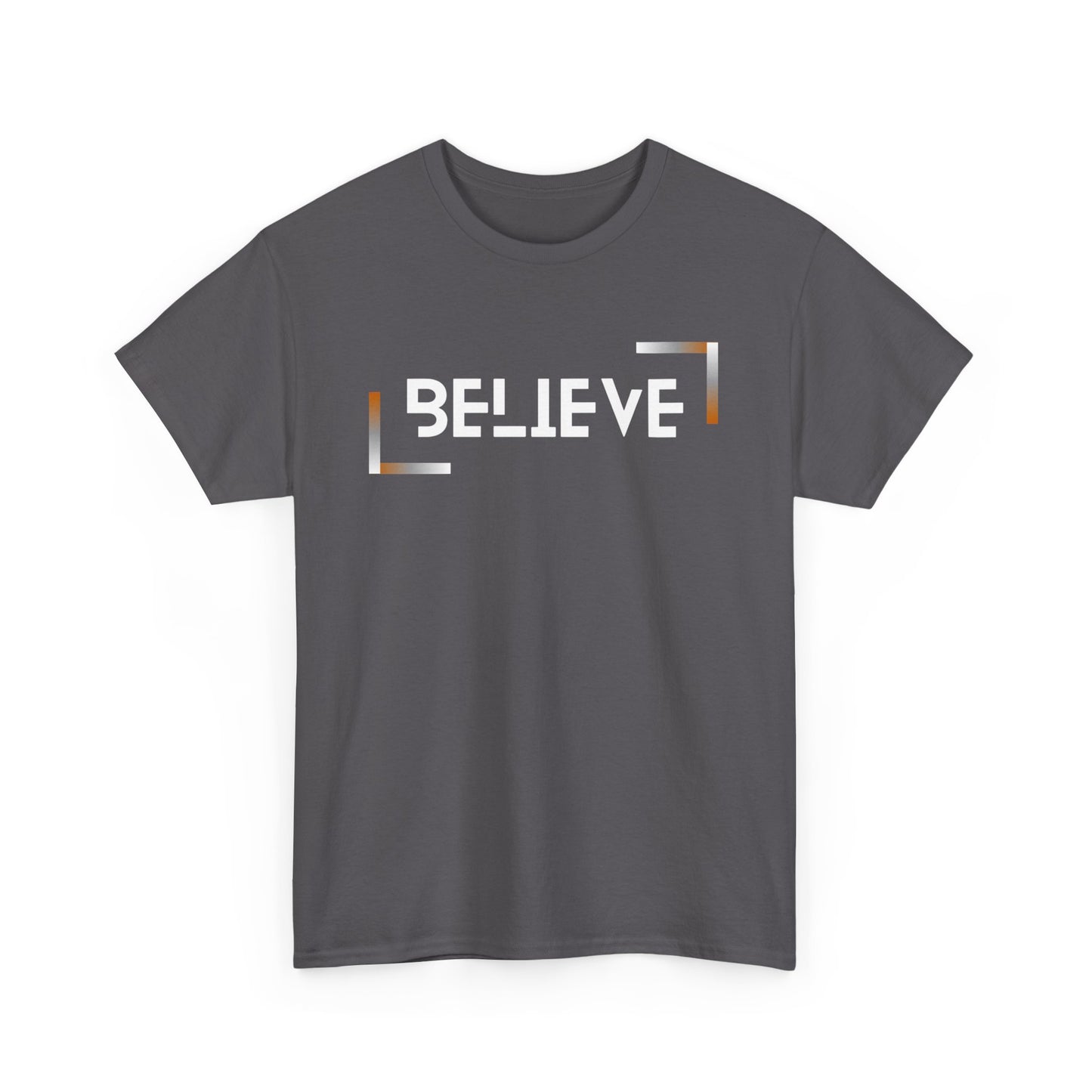 A BELIEVE Unisex Heavy Cotton Tee