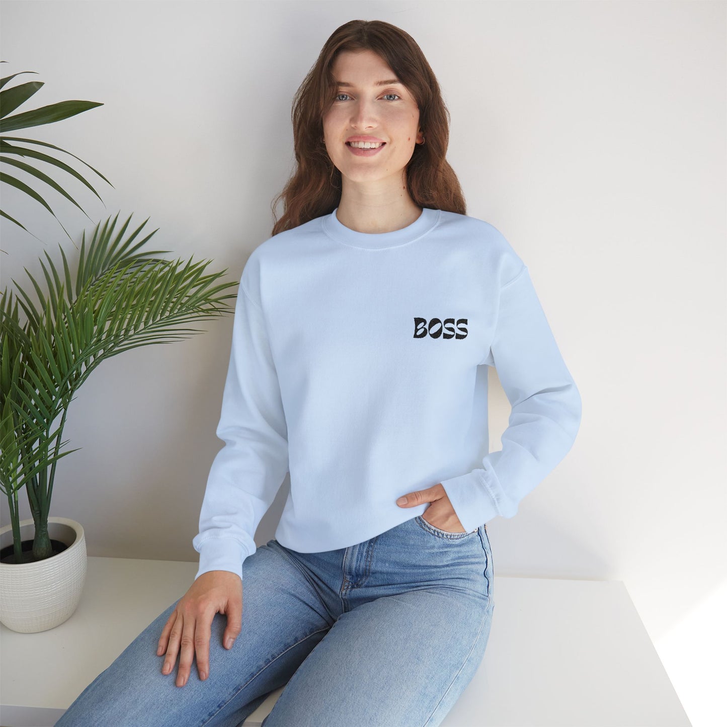 Boss Unisex Heavy Blend™ Crewneck Sweatshirt