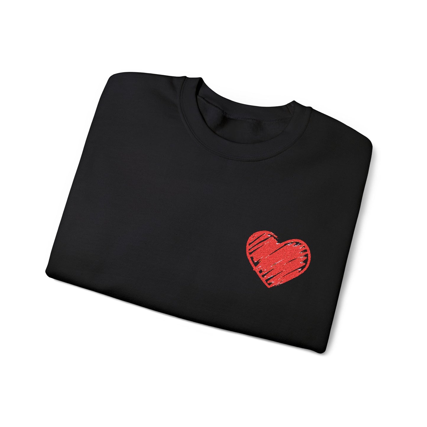 Heart Unisex Heavy Blend™ Crewneck Sweatshirt