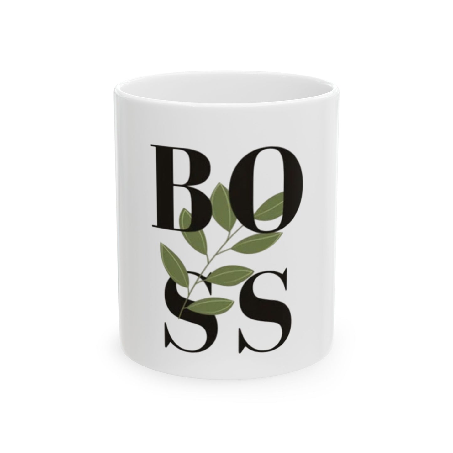 BOSS Ceramic Mug, (11oz, 15oz)