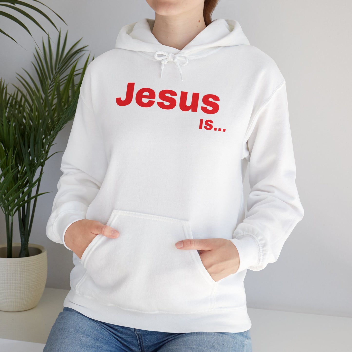 A DRocka Exclusive - Jesus IS… Hoodie - JSU Red - DRocka Edition 🔥