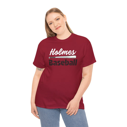 Holmes Baseball Unisex Heavy Cotton Tee