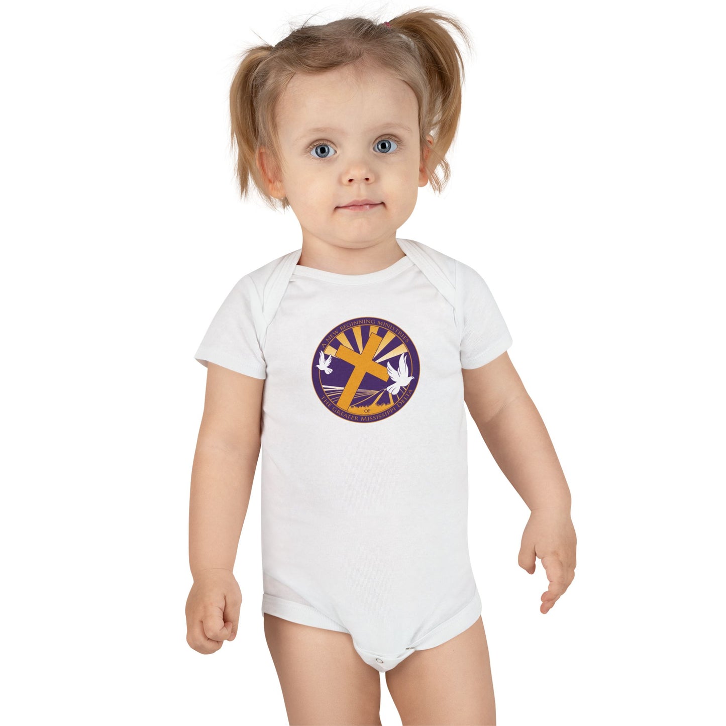 ANBM Baby Short Sleeve Onesie®
