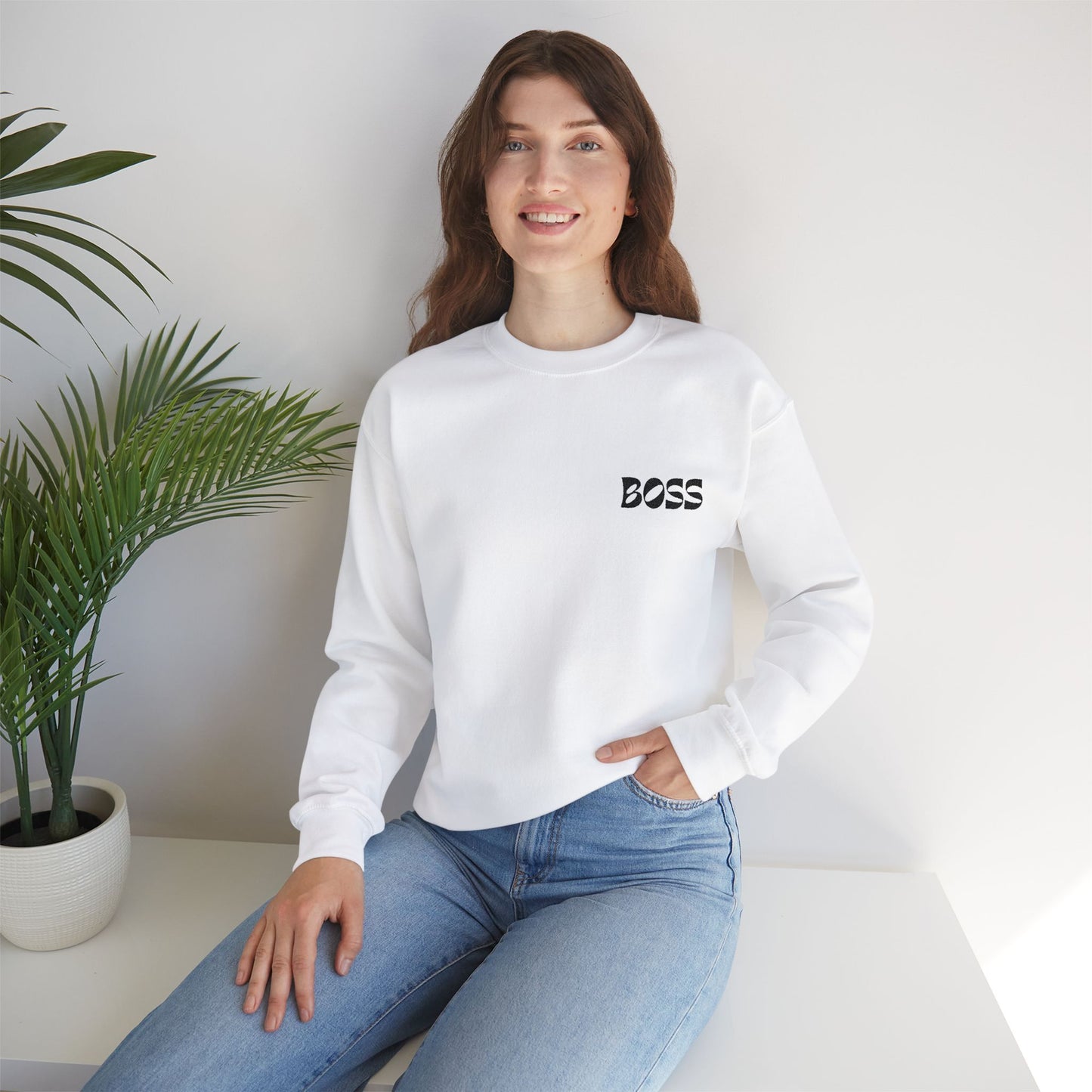 Boss Unisex Heavy Blend™ Crewneck Sweatshirt