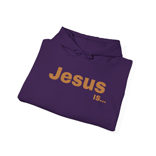 A DRocka Exclusive - Jesus IS… Hoodie - Alcorn Colors - DRocka Edition 🔥