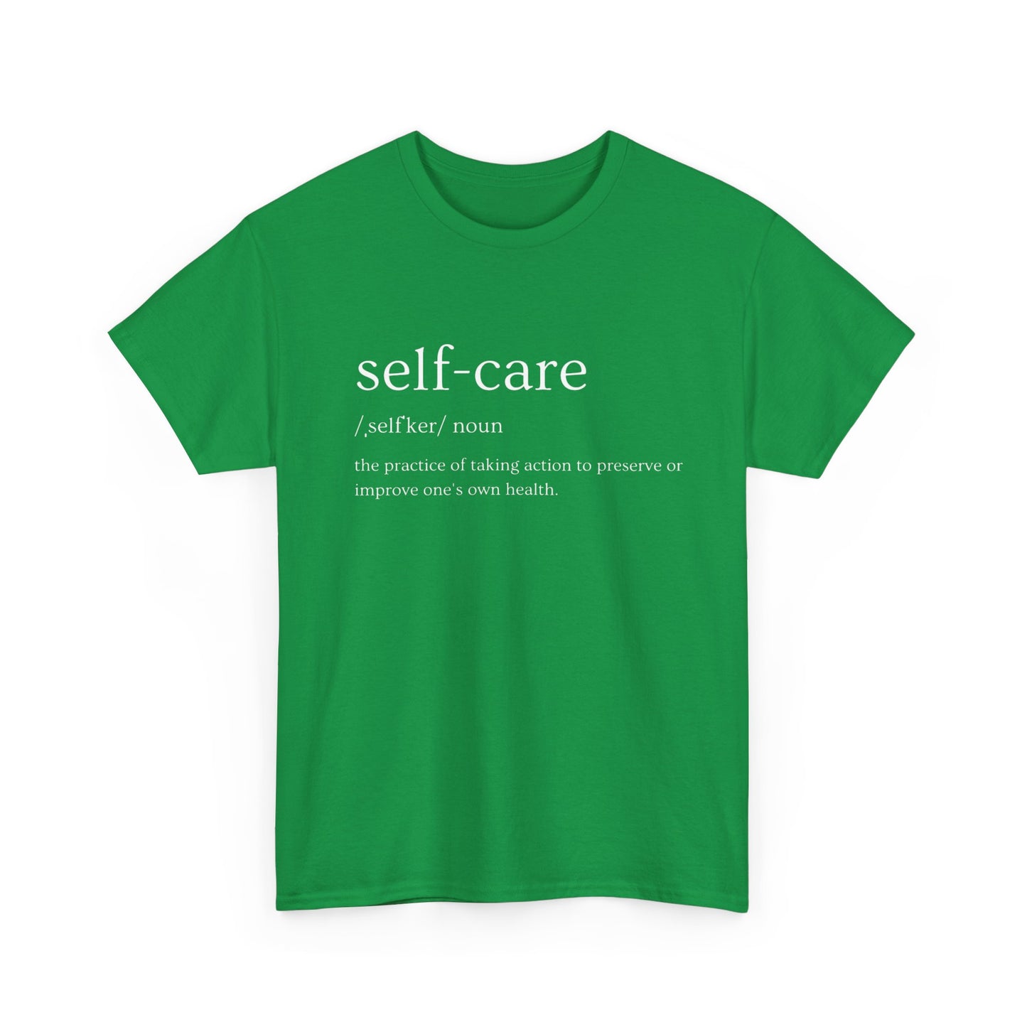 A Self-Care Unisex Heavy Cotton Tee