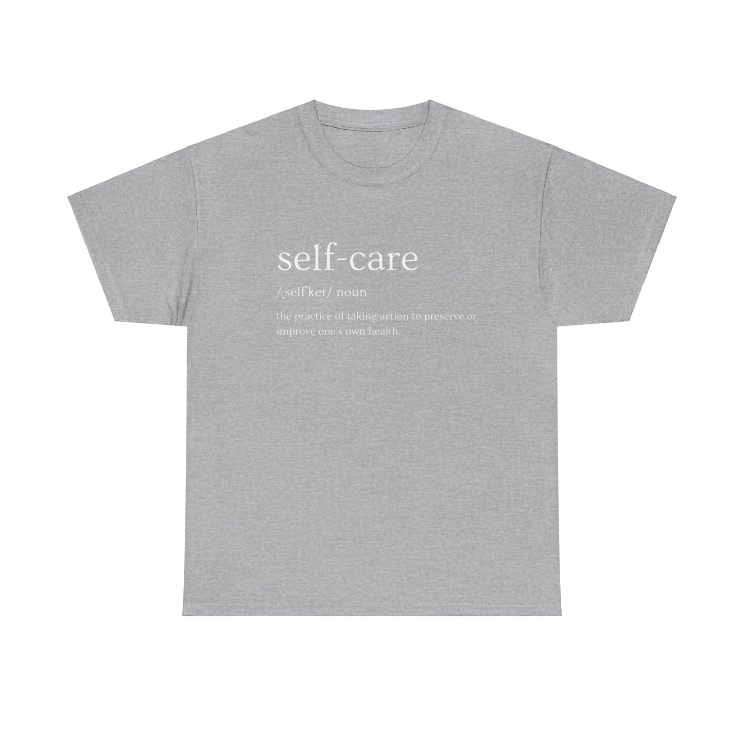 A Self-Care Unisex Heavy Cotton Tee