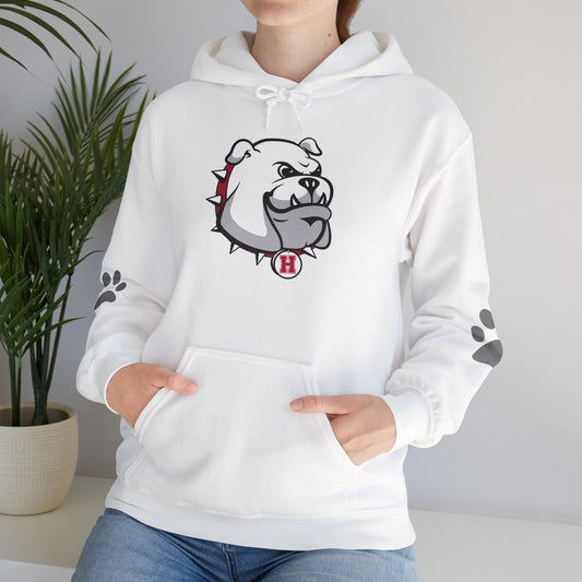 Holmes CC with # on back or without Bulldogs Unisex Hoodie