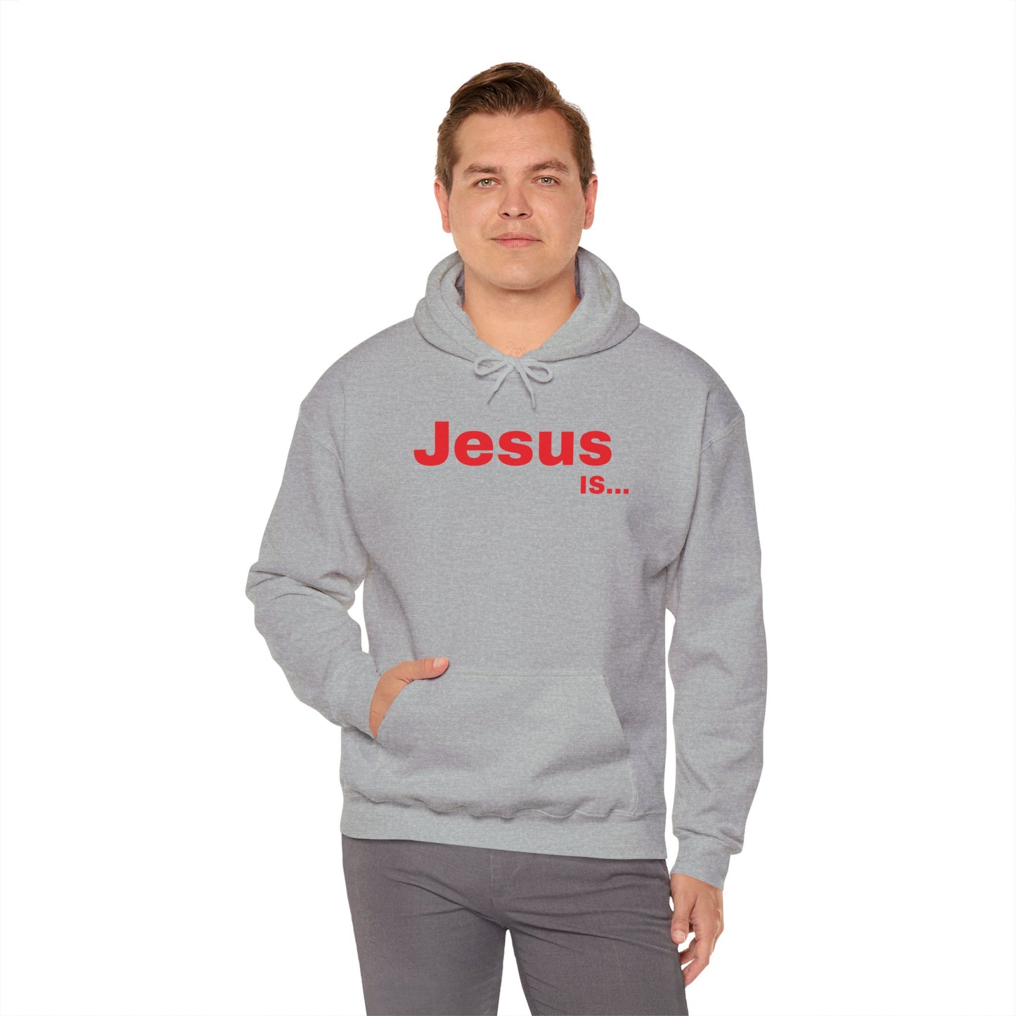 A DRocka Exclusive - Jesus IS… Hoodie - JSU Red - DRocka Edition 🔥