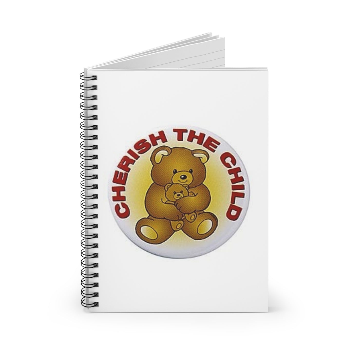 CIA - Cherish The Child Spiral Notebook - Ruled Line