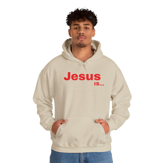 A DRocka Exclusive - Jesus IS… Hoodie - JSU Red - DRocka Edition 🔥
