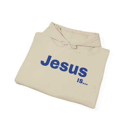 A DRocka Exclusive - Jesus IS… Hoodie - Blue - DRocka Edition 🔥