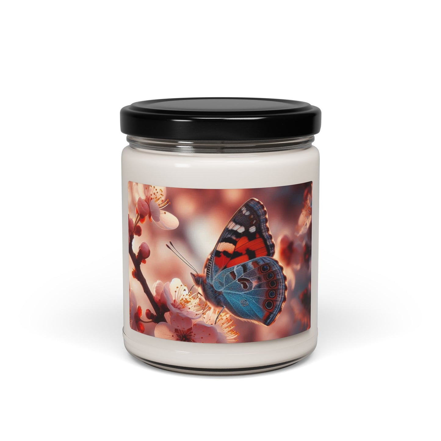 Butterfly Scented Soy Candle, 9oz