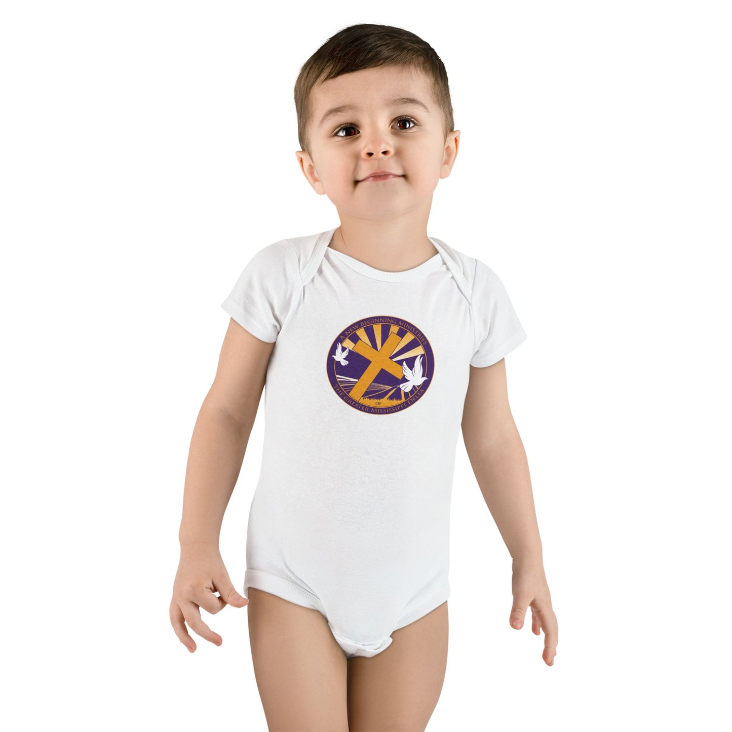 ANBM Baby Short Sleeve Onesie®
