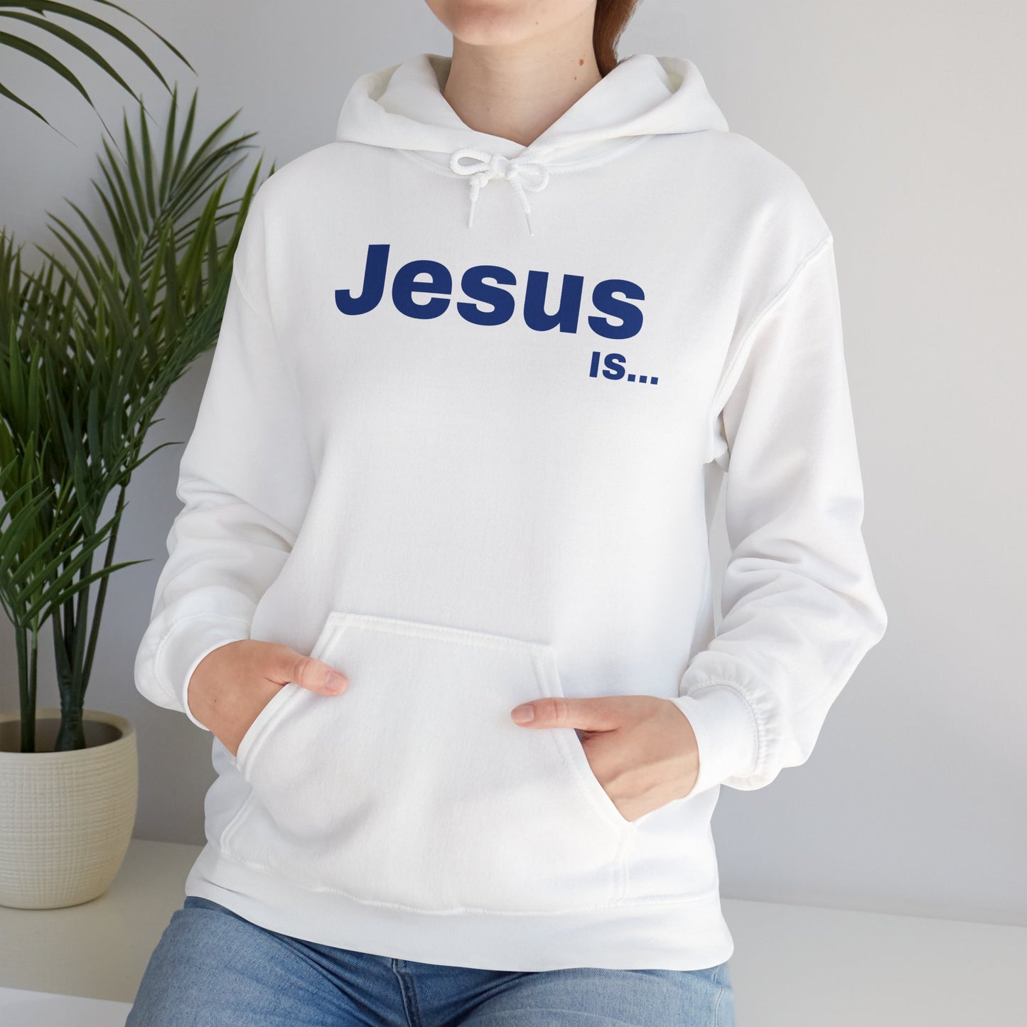 A DRocka Exclusive - Jesus IS… Hoodie - Blue - DRocka Edition 🔥