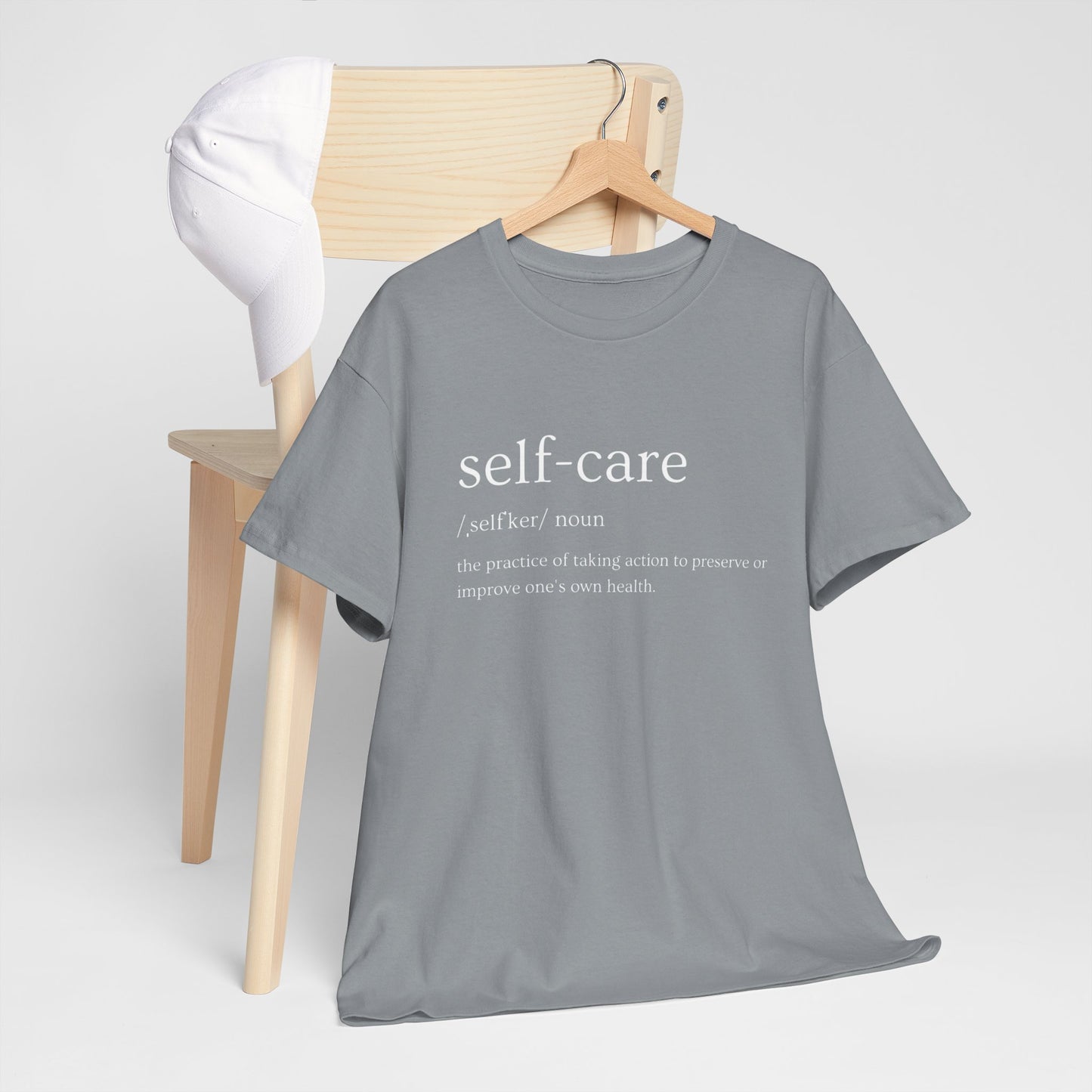 A Self-Care Unisex Heavy Cotton Tee