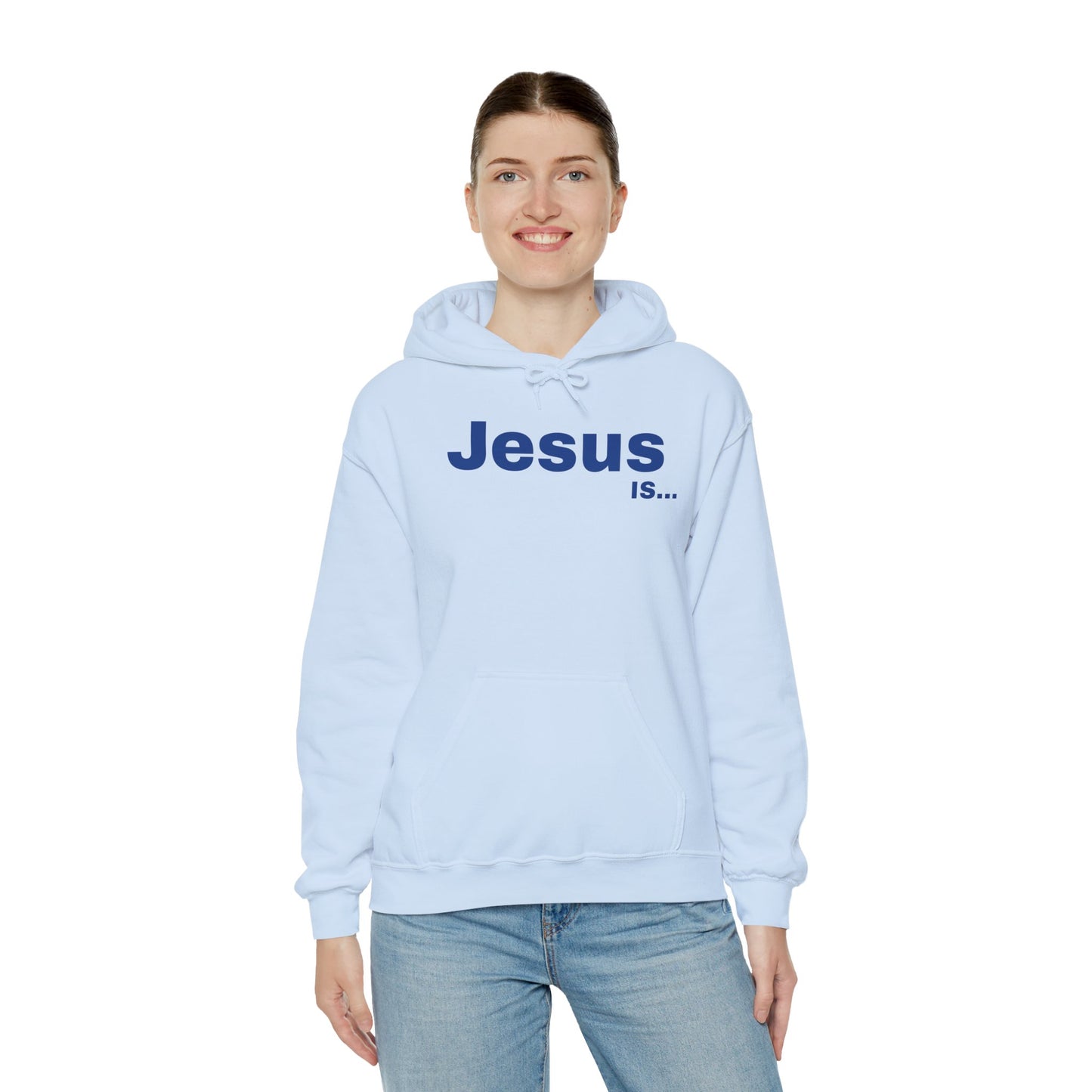 A DRocka Exclusive - Jesus IS… Hoodie - Blue - DRocka Edition 🔥