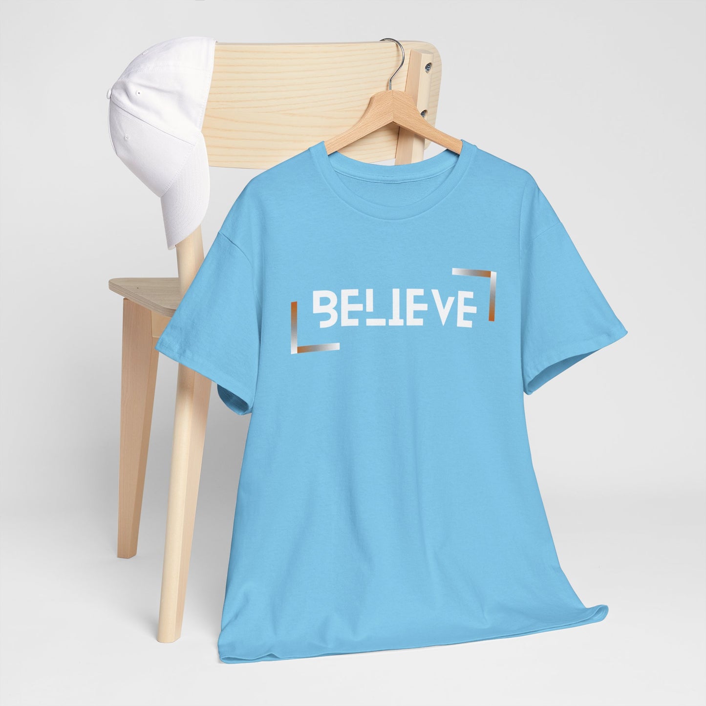A BELIEVE Unisex Heavy Cotton Tee