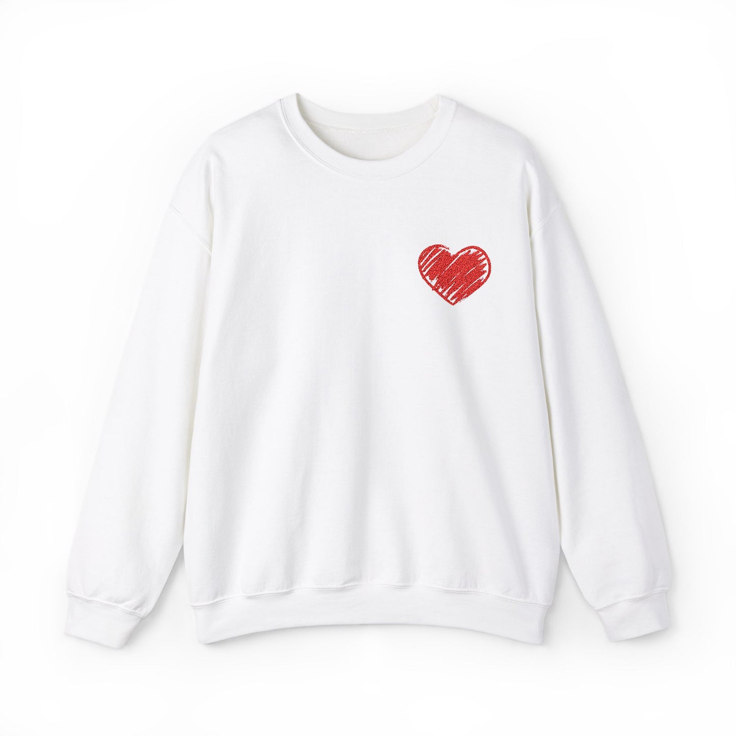 Heart Unisex Heavy Blend™ Crewneck Sweatshirt