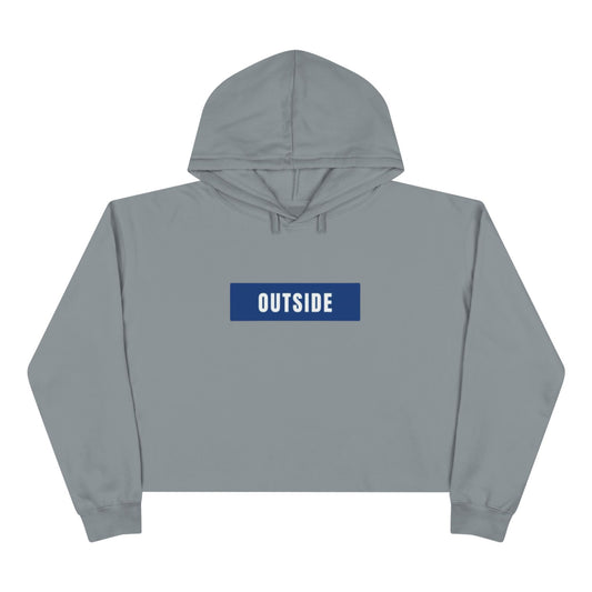 Outside Crop Hoodie