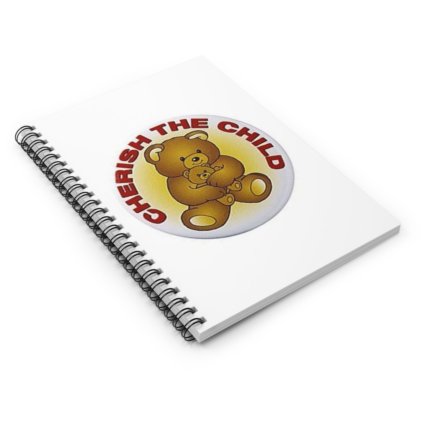 CIA - Cherish The Child Spiral Notebook - Ruled Line