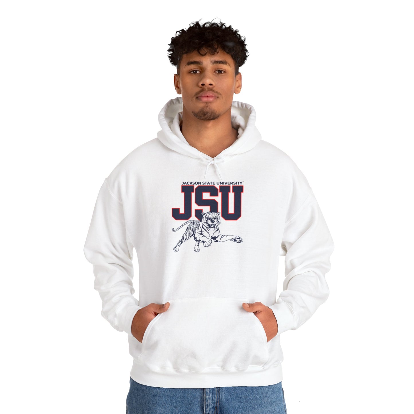 JSU GUARD THEE YARD Unisex Heavy Blend™ Hooded Sweatshirt