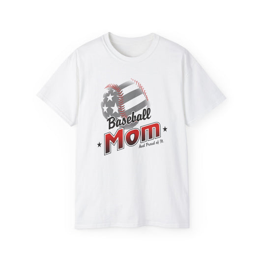 ⚾️ Baseball Mom USA Unisex Ultra Cotton Tee