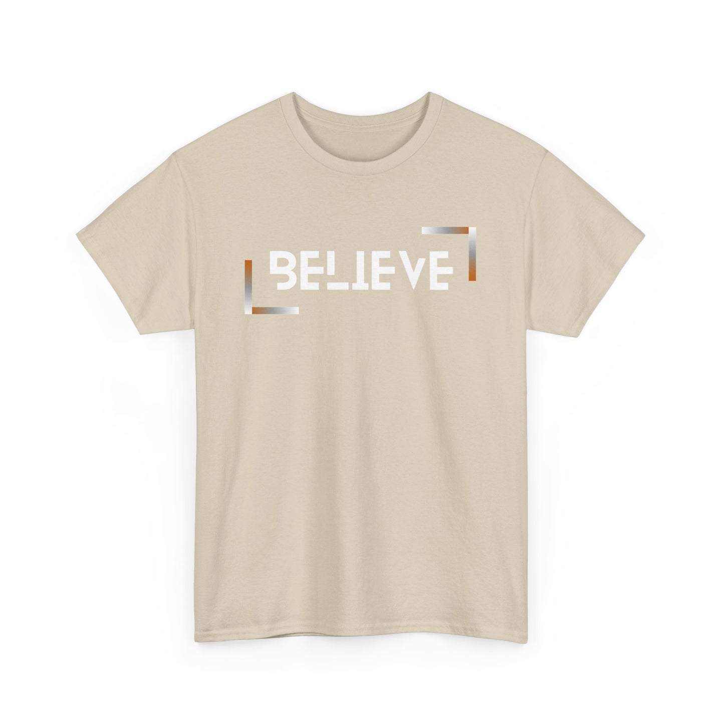 A BELIEVE Unisex Heavy Cotton Tee