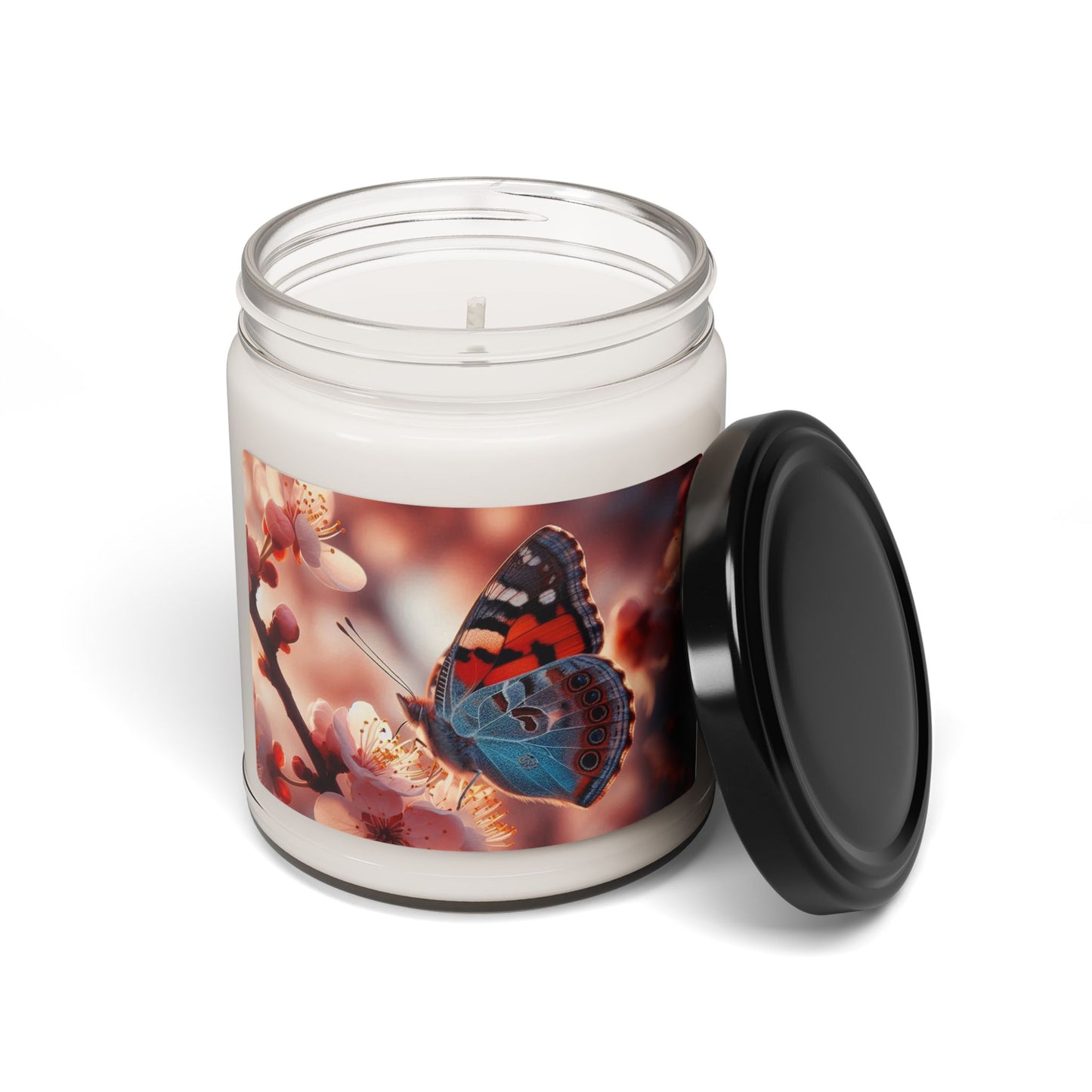 Butterfly Scented Soy Candle, 9oz
