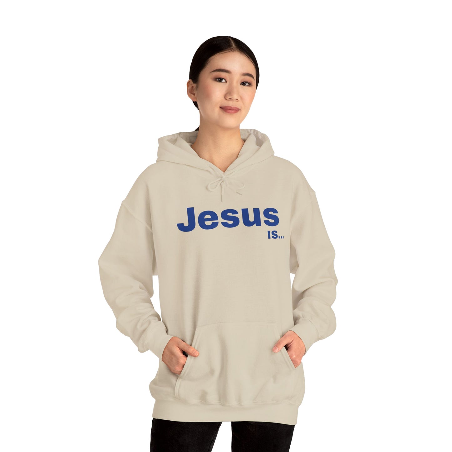 A DRocka Exclusive - Jesus IS… Hoodie - Blue - DRocka Edition 🔥