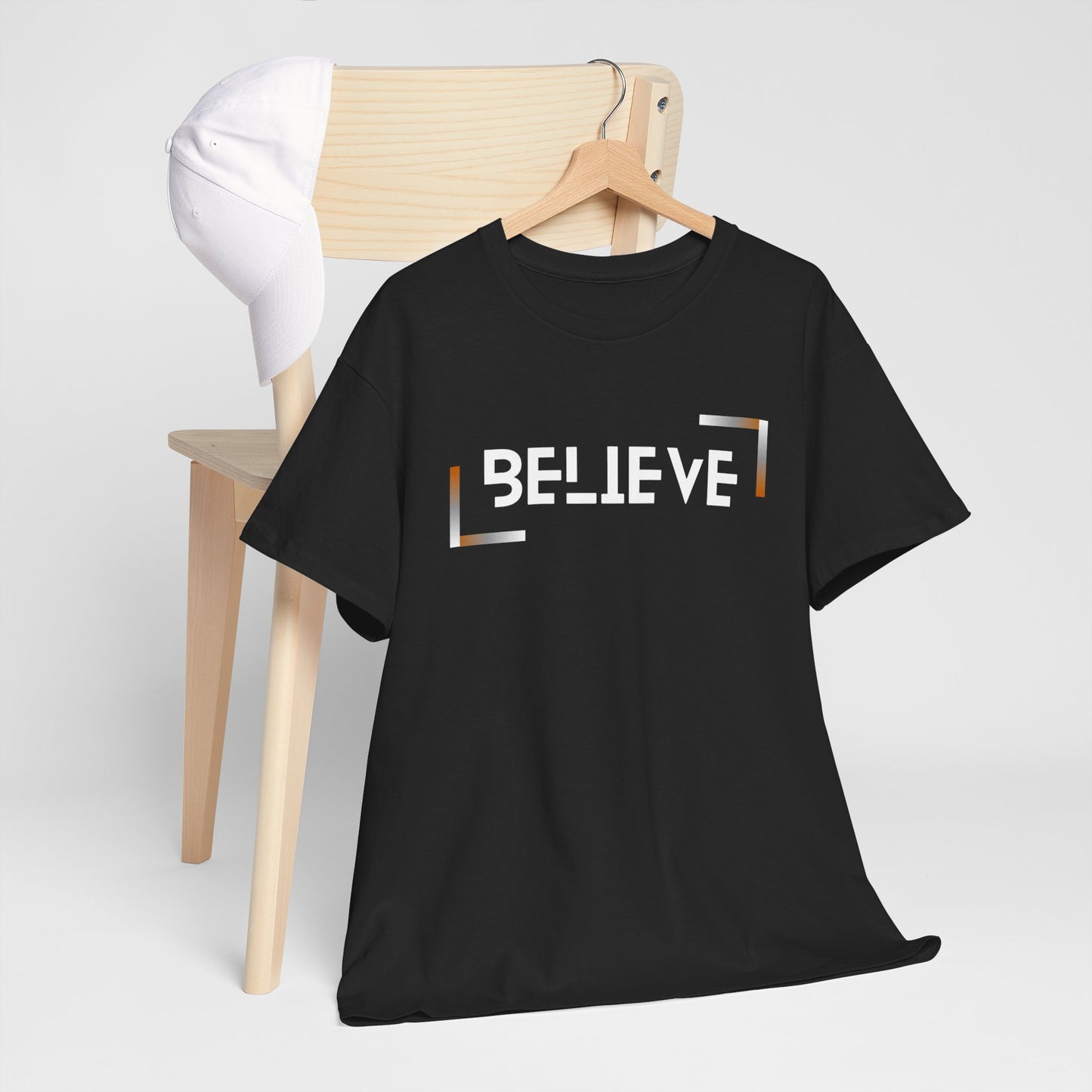 A BELIEVE Unisex Heavy Cotton Tee