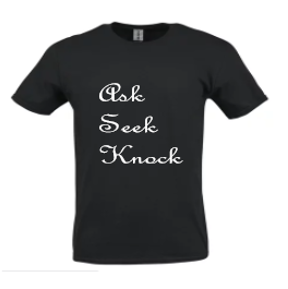 Christian ✝️ Tee - ASK SEEK KNOCK