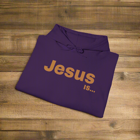 A DRocka Exclusive - Jesus IS… Hoodie - Alcorn Colors - DRocka Edition 🔥