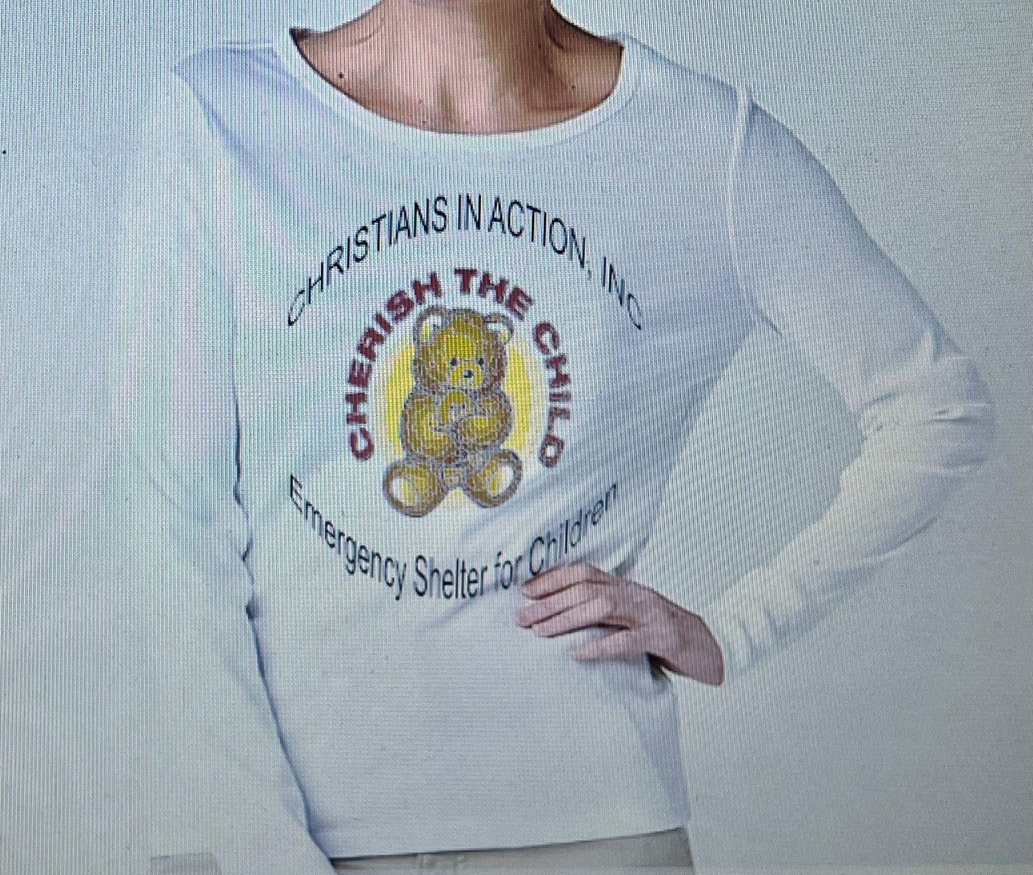 CIA - CHRISTIAN’S IN ACTION - CHERISH THE CHILD tee long sleeve