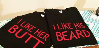 The Couple Tees - B/B Couple tshirts